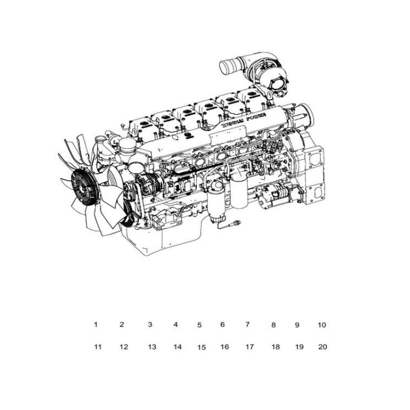 160102130021A015 Engine Block Group Sany SAT40C Articulated Dump Truck spare parts