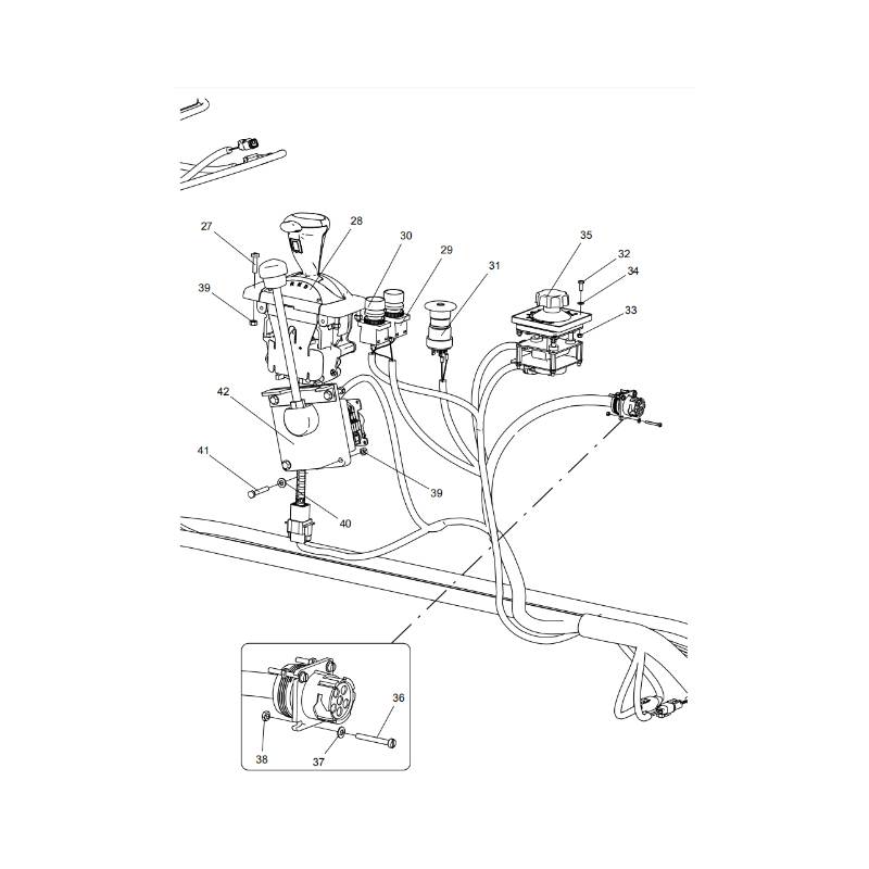 330106544 Driver’S Cab Electrical System XCMG XDE130 Electric driving dump truck spare parts