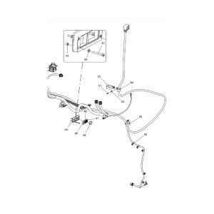 330106544 Driver’S Cab Electrical System XCMG XDE130 Electric driving dump truck spare parts