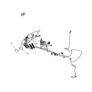 330106544 Driver’S Cab Electrical System XCMG XDE130 Electric driving dump truck spare parts