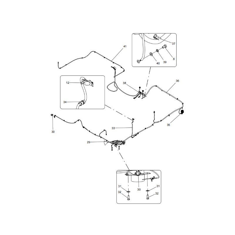 330106552 Platform Electric System XCMG XDE130 Electric driving dump truck spare parts