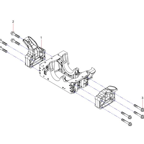 160102130004a085 engine support combination group sany sat40c articulated dump truck spare parts