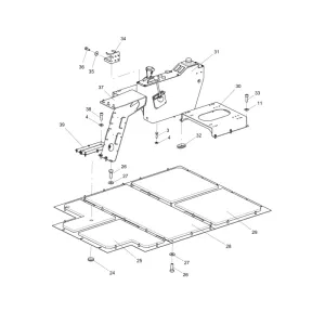 330106244 driver's cab assembly xcmg xde130 dump truck parts