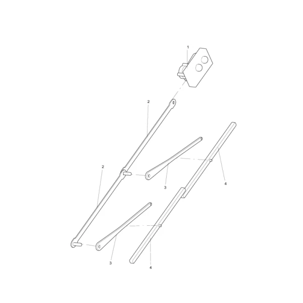 802152164 wiper assembly xcmg xde130 dump truck parts