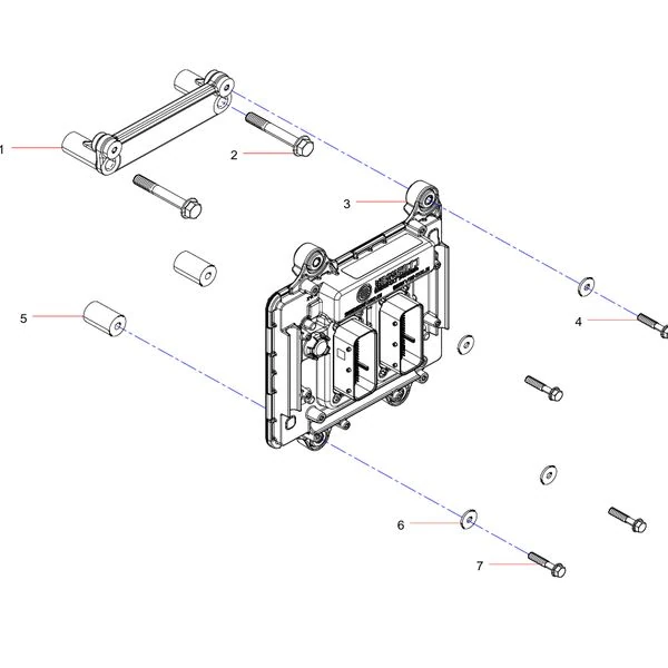 160102130004a087 electric control unit group sany sat40c articulated dump truck spare parts