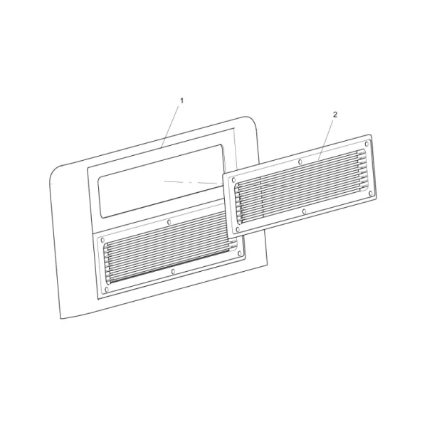 330502810 return air plate assembly xcmg xde130 dump truck parts