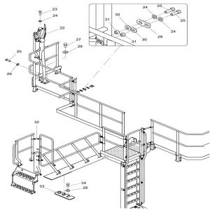 330106313 safety protection assembly xcmg xde130 dump truck parts