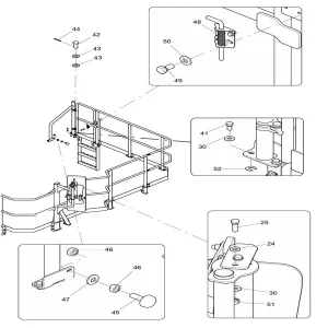 330106313 safety protection assembly xcmg xde130 dump truck parts