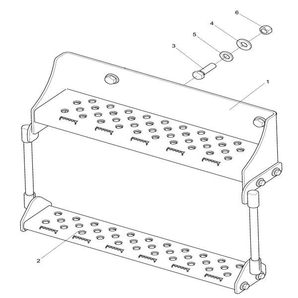330106353 hook ladder assembly xcmg xde130 dump truck parts