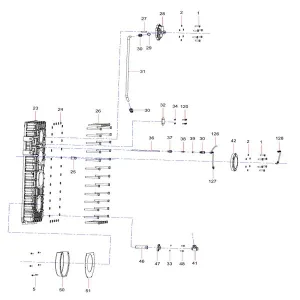 130301000094a transfer case gearbox assembly sany sat40c articulated dump truck spare parts