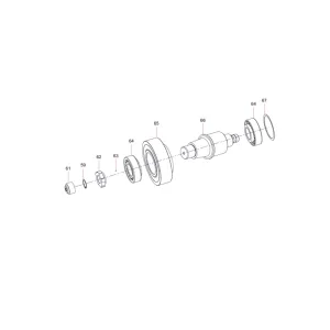 130301000094a transfer case gearbox assembly sany sat40c articulated dump truck spare parts