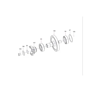 130301000094a transfer case gearbox assembly sany sat40c articulated dump truck spare parts