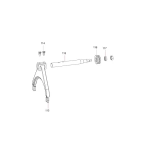 130301000094a transfer case gearbox assembly sany sat40c articulated dump truck spare parts
