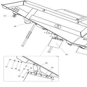 330107127 cargo compartment assembly xcmg xde130 dump truck parts