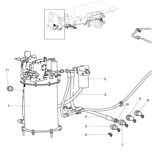 330104334 centralized lubrication assembly xcmg xde130 dump truck parts