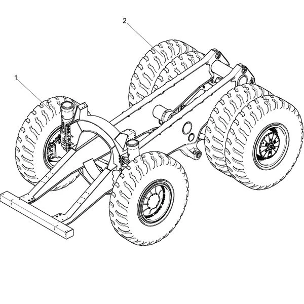 330104583 drive system assembly xcmg xde130 dump truck parts