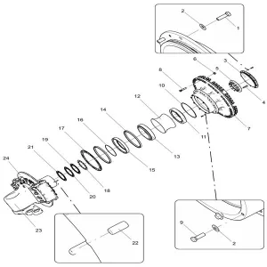 330101218 right wheel assembly xcmg xde130 dump truck parts
