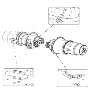 330103553 rear axle assembly xcmg xde130 dump truck parts
