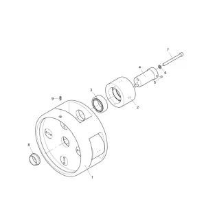 330103569 class 2 reducer assembly xcmg xde130 dump truck parts