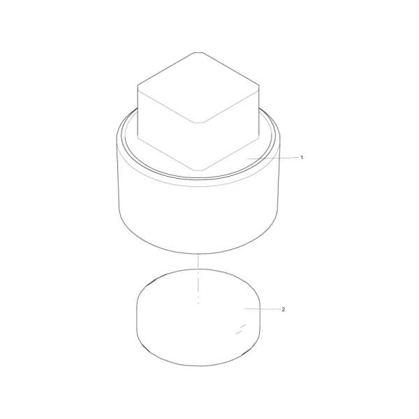 330106239 magnetic plug assembly xcmg xde130 dump truck parts
