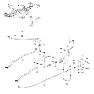 odt007960639 hydraulic steering system assembly sany sat40c articulated dump truck spare parts