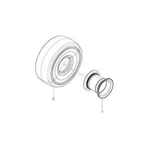 odt009574762 wheel assembly sany sat40c dump truck parts