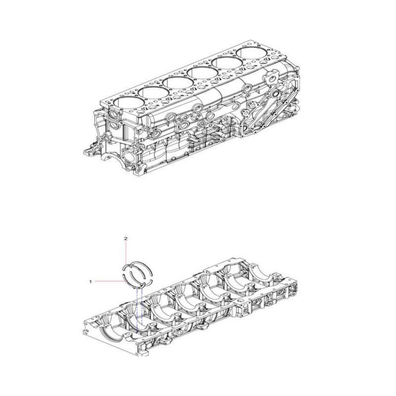 160102130004a043 thrust plate combination set sany sat40c dump truck parts