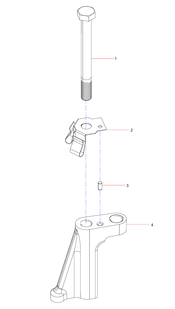 60352050 bracket assembly sany sat40c dump truck parts